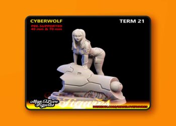 Cyberwolf Cryingwolf – 3D Print Model