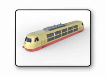 DB class 103 Baureihe locomotive 3D print Model