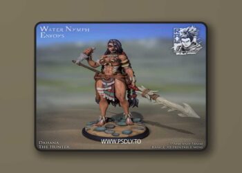 Dahana The Hunter – 3D Print Model