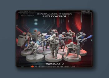 Dark Fire Designs June 2025 – 3D Print Model STL