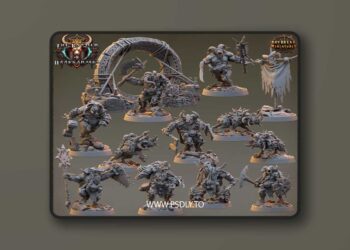 Daybreak Miniatures – The Rawmen of Haarkanjaka – 3D Print