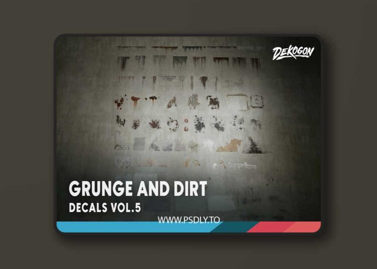 Decals VOL.5 - Grunge (5.3 – 5.6) for Unreal Engine 1 Decals VOL.5 - Grunge (5.3 – 5.6)