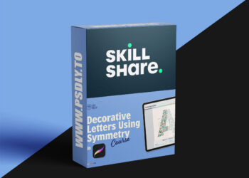 Decorative Letters Using Symmetry in Procreate