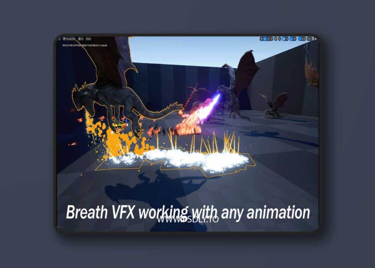 Dragon VFX Fire Ice (5.2 – 5.6) for Unreal Engine 1 Dragon VFX Fire Ice (5.2 – 5.6)