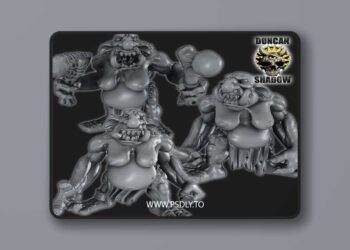 Duncan Shadow – Stone Trolls bundle – 3D Print Model STL