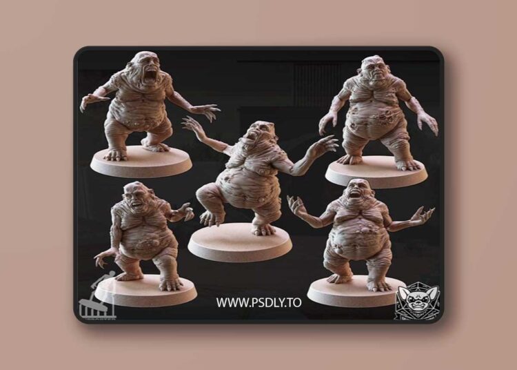 Dungeon Dog – Mane Bundle – 3D Print Model STL 1 Dungeon Dog – Mane Bundle – 3D Print Model STL