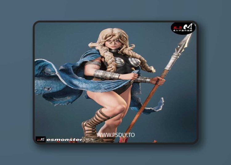 E.S Monster – Valkyrie – 3D Print Model STL 1 E.S Monster – Valkyrie – 3D Print Model STL