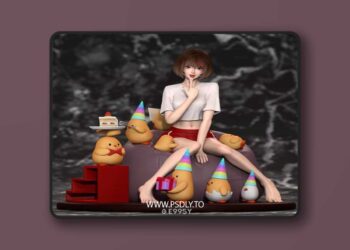 E995Y – Elena’s Party – 3D Print Model STL