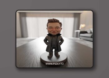 Elon Musk Chibi – 3D print