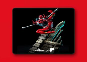 Epic Prop – Scarlet Spider man – 3D Print Model STL