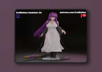 EroWaifus Fern – 3D Print Model STL
