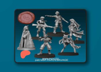 Ethan Savage Studios – April 2025 Release – 3D Print