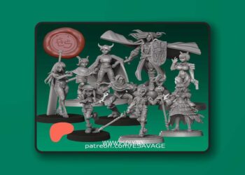 Ethan Savage Studios – July 2025 Release – 3D Print