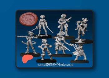 Ethan Savage Studios – March 2025 Release – 3D Print