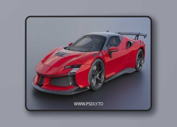 Ferrari SF90 XX – 3D Print 3D Model