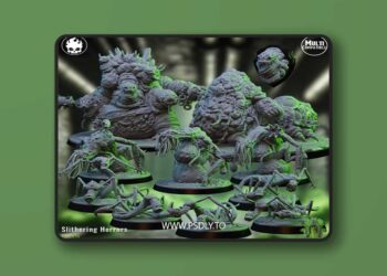 Fleshcraft Studio – Slithering Horrors – 3D Print Model STL