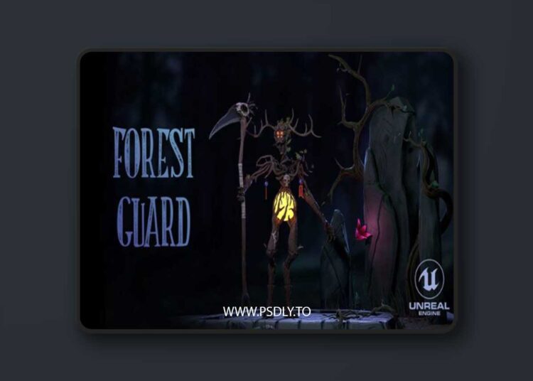 Forest Guardian Low-poly 3D Model 1 Forest Guardian Low-poly 3D Model