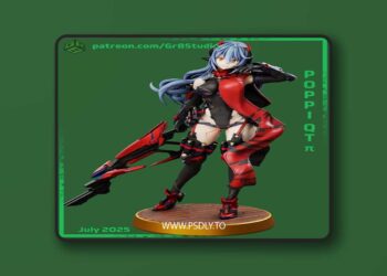 Gr8Tech – Xenoblade – Poppi QT Pi – 3D Print Model STL