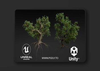HighQuality Stylized Tree Gameready Low-poly 3D Model
HighQuality Stylized Tree Gameready Low-poly 3D Model