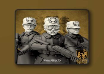 Holy Roman Empire – Brandenburger Sturmtruppen Upgrade Pack – 3D Print Model STL