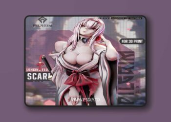 Hybris Studio – NIKKE – Scarlet – 3D Print