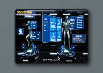 Interactive and Customizable 3D UI Pack (5.0+)