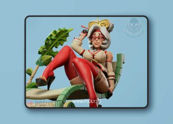 Jigglystix – Ancient Lab Director – 3D Print