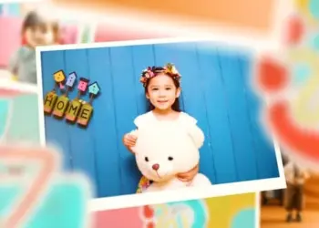 Kids Colorful Photo Slideshow