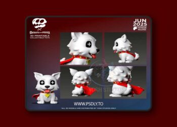 Krypto Mini – 3D Print Model STL