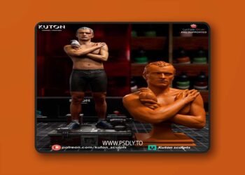 Kuton Figurines – Roy Batty – 3D Print Model STL