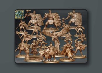 Labyrinth Models – Olympians Collection Vol.3 – 3D Print Model STL