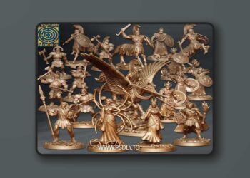 Labyrinth Models – Olympians Collection Vol.4 – 3D Print Model STL