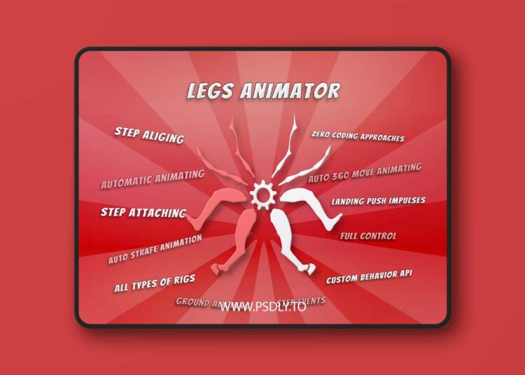 Legs Animator v1.0.4.4 for Unreal Engine 1 Legs Animator v1.0.4.4