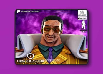 Lucas Perez – Borsalino Kizaru Busto – 3D Print Model STL