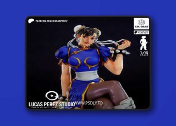 Lucas Perez – Chun-Li – 3D Print Model STL