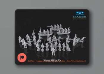 Madox Historical Miniatures February, March, April, June 2022 – 3D Print Model STL