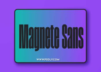 Magnete Sans Font Family 24xOTF