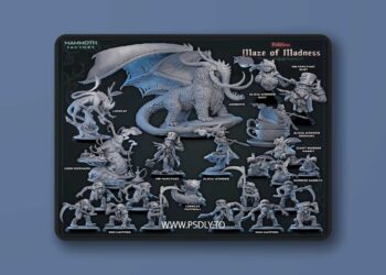 Mammoth Factory – Maze of Madness May 2025 – 3D Print Model STL
