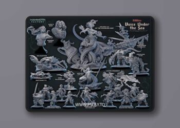 Mammoth Factory – The Voice Under the Sea – Fateless Part 5 and 5e Adventure April 2025 – 3D Print Model STL