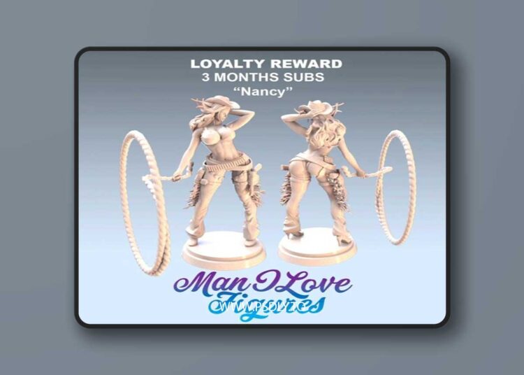 Man I Love Figures – Nancy Sincity Mini – 3D Print Model STL 1 Man I Love Figures – Nancy Sincity Mini – 3D Print Model STL