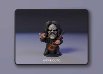 Mick Thomson Chibi – 3D Print Model