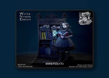 Minun The Scholar – 3D Print