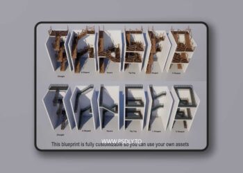 Modular Staircase Blueprint (5.0 – 5.6)