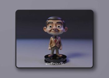 Mr Bean Chibi – 3D Print Model