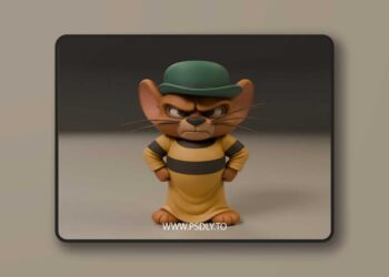 Muscles Mouse – 3D Print Model