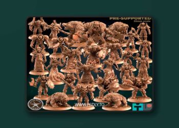 My 3D Print Forge – Orcs Tier 1 – 3D Print