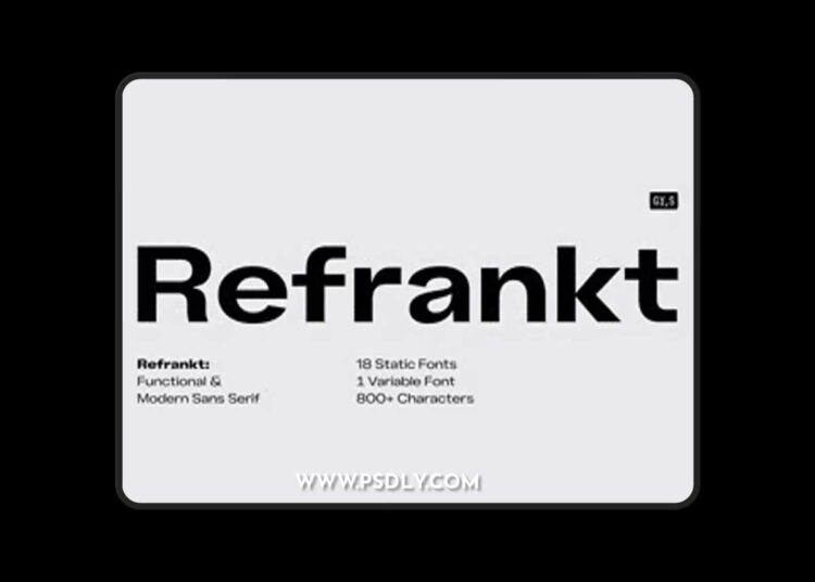 MyFonts - Refrankt Sans Font Family 19xOTF 1 MyFonts - Refrankt Sans Font Family 19xOTF