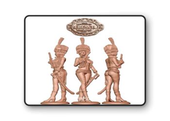 Napoleonic Hussar Pin Up – 3D Print Model STL