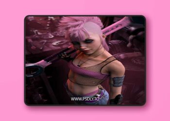 Neva for Genesis 9 Poser