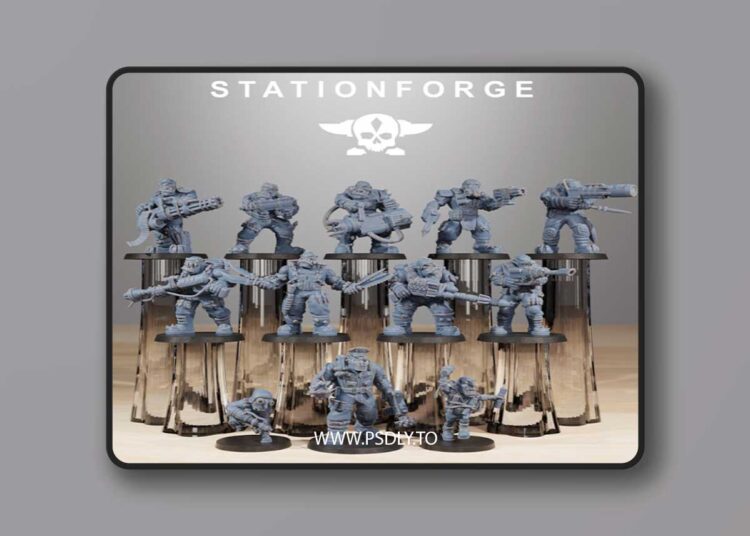 Orkaz Skillers – 3D Print Model 1 Orkaz Skillers – 3D Print Model